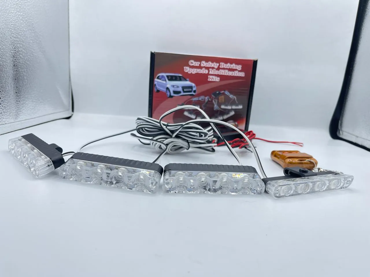 LED LIGHTS (3 IN 1) RED BLUE & WHITE